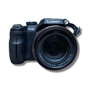 Panasonic Lumix DMC-FZ40 14.1MP 24x Zoom Digital Camera w/ Battery & Charger
